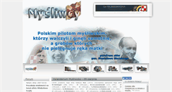 Desktop Screenshot of mysliwcy.pl